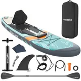 Tectake SUP Board Set 288 x 77 x 22,5 cm türkis