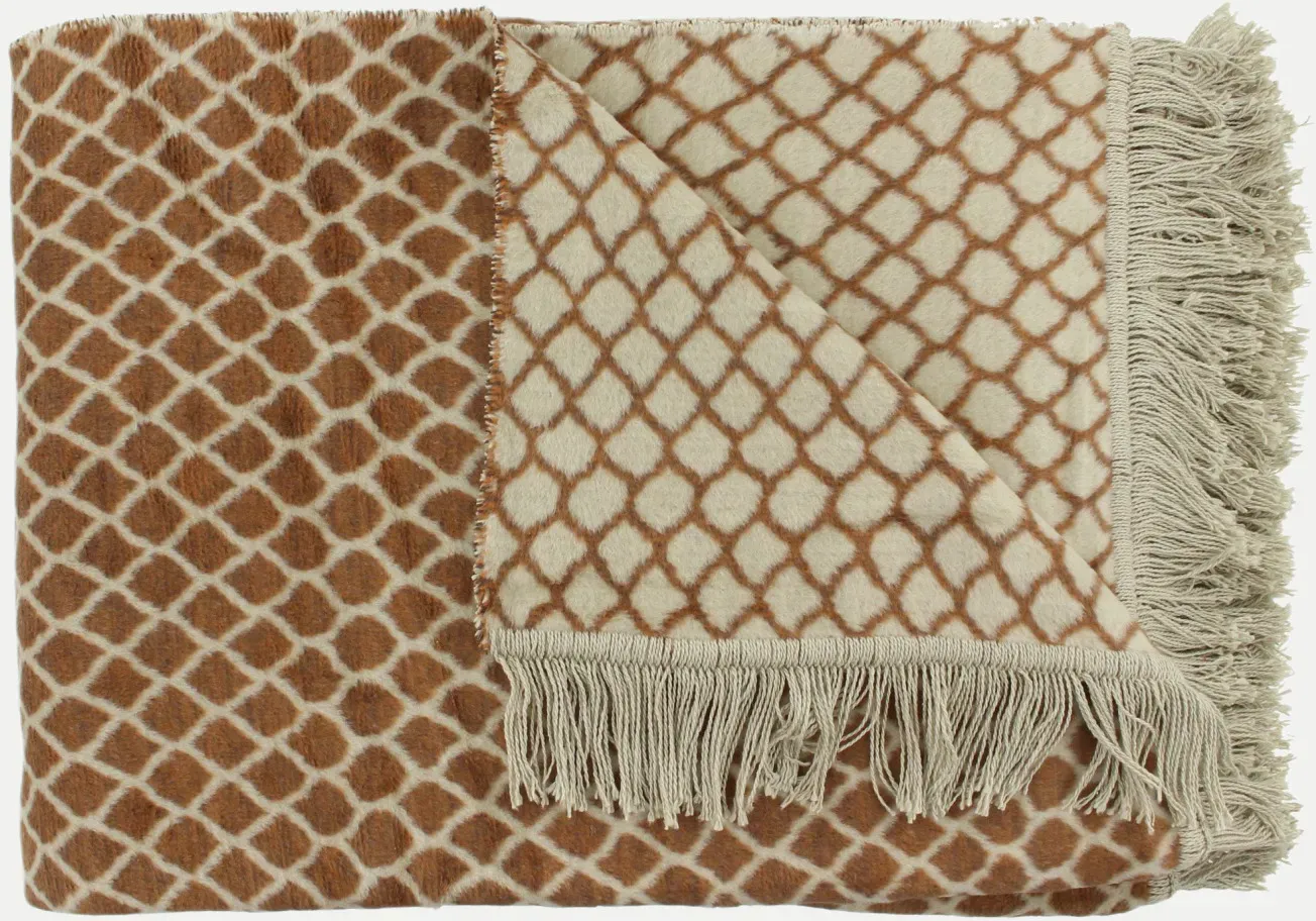 Decke Plaid Colly 150x200 cm Braun