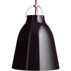 Fritz Hansen - Caravaggio P3 Pendelleuchte, glänzend schwarz