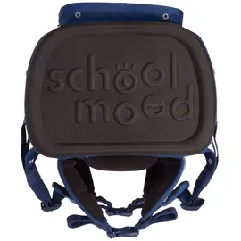 School-Mood School Mood Rebel 8-teiliges Schulranzen-Set - Paul Fußball, - Blau