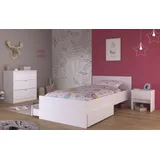 Parisot Kinderzimmer Set 4-tlg "Pirouette 26" weiß