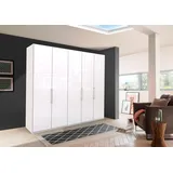 Wiemann Falttürenschrank »Loft«, Glasfront weiß weiß, , 81084932-0 B/H/T: 250 cm x 216 cm x 58 cm