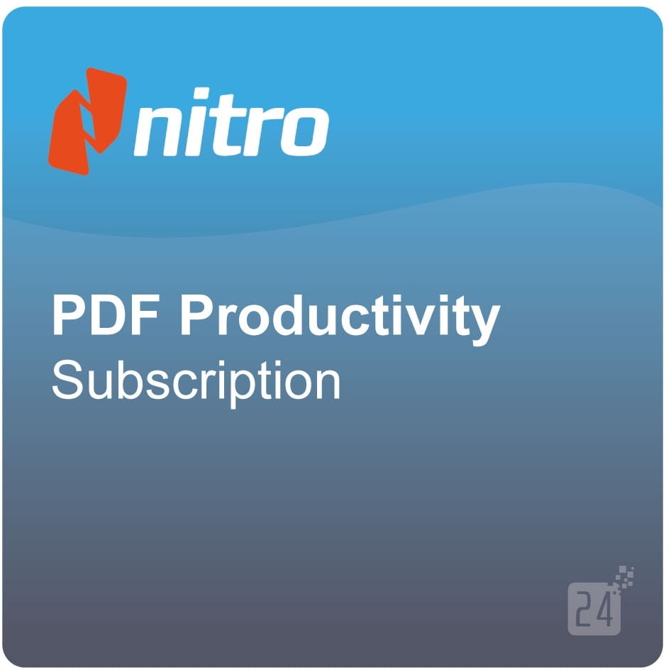 Nitro PDF Productivity Subcription ML ESD