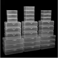 Belle Vous Klare Plastikbox mit Deckel Set (28 Stk)