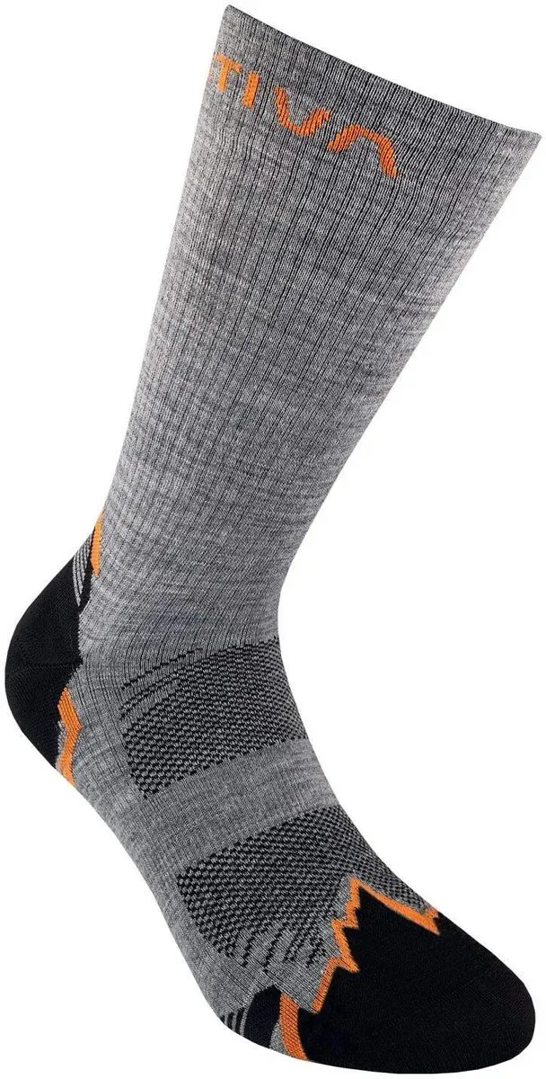 La Sportiva Hiking Socks grey/hawaiian sun (901208) M