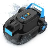 AIRROBO CP02 Poolroboter, 3000LPH Leistungsstarke, 120min Laufzeit, Selbsteinparkfunktion