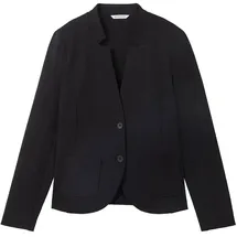 Tom Tailor 1038703 Ottoman Structure Blazer Deep Black M