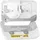 TORK Toilettenpapierspender Elevation T7 558040 weiß Kunststoff