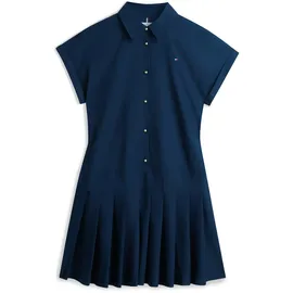 Tommy Hilfiger Shirtkleid Blau/Schwarz 34