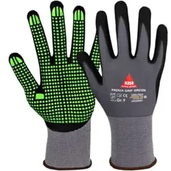 Hase Sicherheitshandschuhe Padua Grip green Größe 10, Nitril Foam