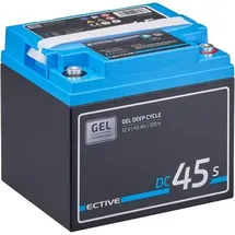 Ective GEL Deep Cycle mit LCD-Anzeige, DC 45S, 45Ah