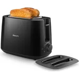Philips HD2582/90 Toaster, Toaster, Schwarz