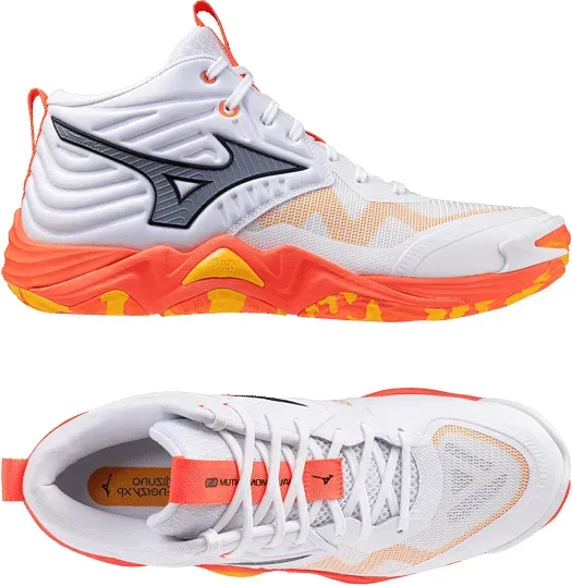 Mizuno Wave Momentum Elite Mid Weiß F01