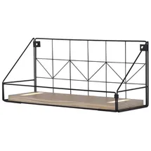 just light. Regal 46x16x20cm (MPNR) schwarz
