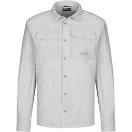 Jack Wolfskin Barrier Long Sleeve Shirt M cool grey (6709) XL