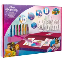 Disney Princess - Juego de lápices de colores para niños con lápices de colores y páginas para colorear