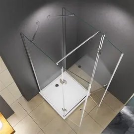 Buylando Glaswerk Westfalen - Emma 90x90x90x180 cm Boxdoccia A U Con Piatto Doccia