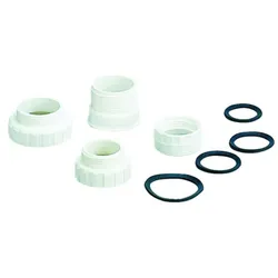Dallmer Reduzier- und Distanzring 090218 1 1/2 Zoll IG x 1 1/4 Zoll AG