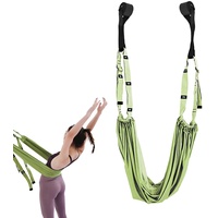 EWFAS Yoga-Schaukel | Aerial Yoga Hängematte | Yogagurte zum Dehnen | Yoga-Inversionsschaukel | Flexibilitätstrainer Backbend Assist Stretch Out Strap für Reha-Pilates-Ballett-Spagat