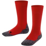 Kinder Socken Kurzsocken Wollmischung Rot 19-22