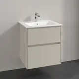 Villeroy & Boch Waschtischunterschrank 2 Auszüge 56,1 x 61 x 48 cm Cashmere Grey