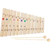 Vedes Kinder-Xylophon mit zwölf Noten  beige