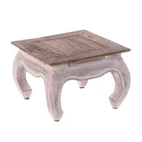 DESIGN DELIGHTS OPIUMTISCH Mehrfarbig, Holz, 50x35x50 cm, Wohnzimmer, Wohnzimmertische,