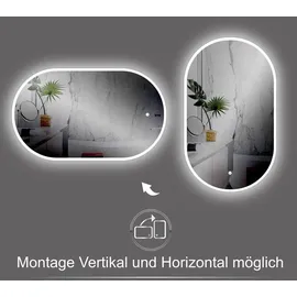Hoko Badspiegel 45 x 75 cm Transparent
