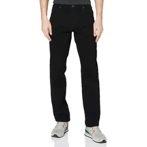 Wrangler Authentic Straight Regular Fit Schwarz 36/30