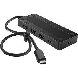 HP - B2B USB-C Reisehub G3, Schwarz
