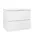 lookway Nachtschrank Aurora II 50 x 40 x 37 cm Weiß/Silber