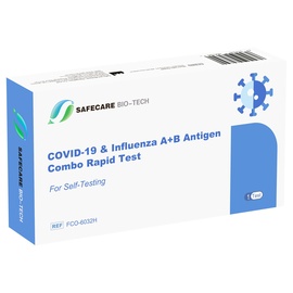 Safecare COVID-19 & Influenza A+B Antigen Combo Schnelltest 1 St.