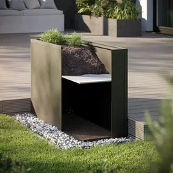 KGT Zwischenboden für Aluminium für Alu-Hochbeet 130, 45er Tiefe, pressblank