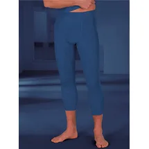 Kings Club Lange Unterhose KINGS CLUB, Herren, Gr. 6, 2 Stk., blau (dunkelblau, meliert), 100% Baumwolle, Unterhosen Lange Unterhose