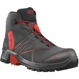 Haix CONNEXIS Safety+ GTX mid grau/rot Gr. 12 - Grau