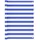 vidaXL Balkon-Sichtschutz Blau / Weiß 120 x 500 cm HDPE