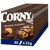 CORNY Müsliriegel Corny Classic Dunkle Schokolade, mit leckerer Zartbitter Edel Schoko, 60x23g