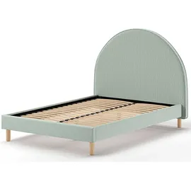Vipack MOON Polsterbett 140 x 200 cm Grün