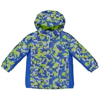 CMP Kinder Jacke CHILD Jacket Fix Hood Royal-Acido 98