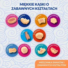 INABA Juicy Bites Shrimps und Meeresfrüchte 3 x 11,3 g