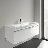 Villeroy & Boch Villeroy und Boch Venticello Möbel-Waschtisch 4104CLRW 120x50cm, stone white C-plus, mit Hahnloch, mit Überlauf