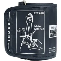 GXGM Extra Lange Manschette 22-52 cm für Blutdruckmessgerät, Verstellbare Manschette für Oberarm, Kompatibel mit den meisten Automatischen Ersatzmanschette für Blutdruckmessung