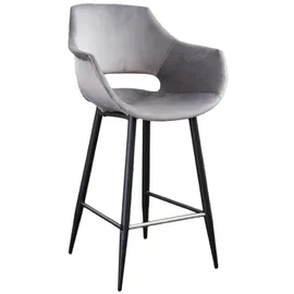 KAWOLA Barhocker ZAJA Barstuhl Sitzhöhe 76 cm Velvet