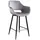 KAWOLA Barhocker ZAJA Barstuhl Sitzhöhe 76 cm Velvet