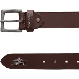 Top Gun Ledergürtel braun 115