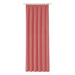 Vorhang WIRTH "B-Holmsund" Gr. 10, rosa, B:172cm H:225cm, Chenille, Polyacryl, Gardinen