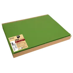 Pronappe S340157I 5x Schachtel mit 100 Tischsets, Spunbound, einfarbig - Format 30x40cm - Olive