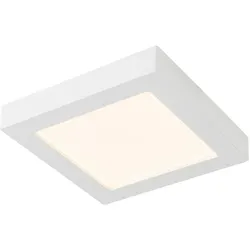 LED Aufbau Panel Leuchte Schlaf Gäste Zimmer Decken Lampe Tages-Licht DIMMER Globo 41606-24D