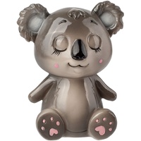 große Spardose - Motivwahl - Koala - mit Verschluß - aus Kunstharz - 14 cm - stabile Sparbüchse - Sparschwein - für Kinder & Erwachsene/lustig witzig - Kind..