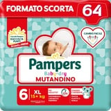 Pampers Baby Dry Unterhose Xl, 64 Windeln, Größe 6 (15+ kg)